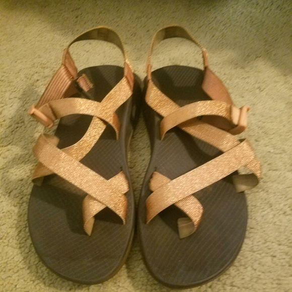 gold chacos